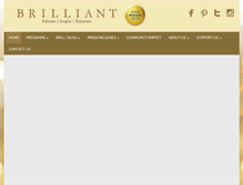 Tablet Screenshot of brilliantlectures.org